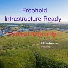 Brand New Freehold infrastructure ready Industrial Land