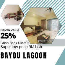 Below Value 25% Ada Cash rm50k Full Loan Bayou Lagoon Bukit Katil
