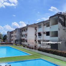 Pangsaria Condo Desa Petaling nice & low floor unit