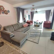 2 storey Semi D 50x 70 @ Taman Ibukota Freehold 3500sf 5r 4b Well kept