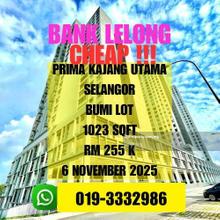 Bank Lelong Freehold Pr1ma Kajang Utama Kajang Selangor
