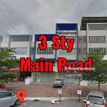 Facing Main Road 3 Storey Shop For Sale