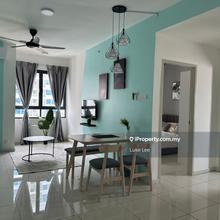 Fully furnished nice unit one room studio for rent at Horizon Suite 