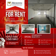 2 Storey Shop Lot, 1400 sq.ft, Spacious, Original Unit, Bukit Mertajam