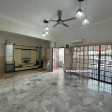 2 Storey House Partly Furnsihed Kitchen Cabinet Extended