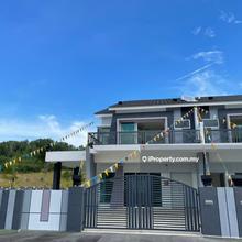 New Double Storey Terrace house for Sale Lahat perak