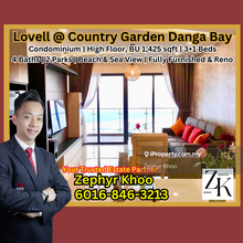 Lovell @ Country Garden Danga Bay Condominium Sea View For Sale