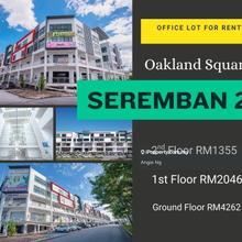 Oakland Square office or shoplot for Rent Seremban 2