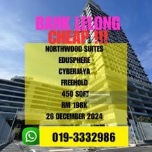 Bank Lelong Northwood Suites, Edusphere Suites Cyberjaya Selangor