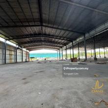 Kampung Jawa Klang Warehouse 100amp 2.38ekar Big Land for rent