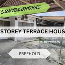 Single Storey Freehold Terrace House, Taman Suntex Cheras Batu 9 Sale