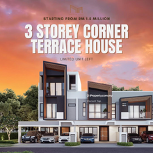 3 storey corner for sale