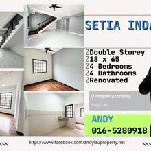 Setia Indah Double Storey For Sale