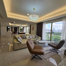 Large Area Duplex in U-Thant, with great KLCC & Golf Course View