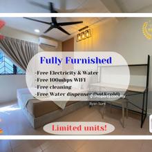 USJ 6 Fully Furnished Master Room Free Utility Internet. LRT & Taipan