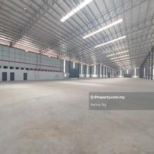 Shah Alam Detached Factory with 3 Storey Office for Rent