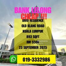 Bank Lelong Divo Residence Old Klang Road Kuala Lumpur