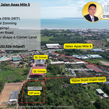 Tawau 1.97acre Cl999 Years Land at Jalan Apas Mile 5
