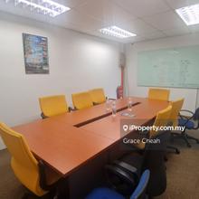 Subang Corner renovated office with fully furniture for rent.