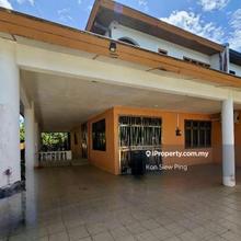 Double storey Semi Detached house For Sale Located At Hua Joo Park
