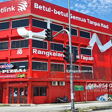 Corner Lot, Located In Tapah Main Road With Supper Great Location