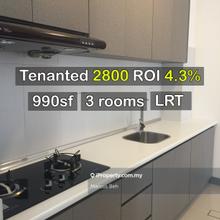 ROI 4.3% rental for 2 years - Freehold PJ near to LRT station 
