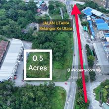 Facing Mainroad! Land for sale Rasa Selangor