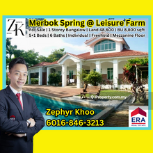 Merbok Spring Leisure Farm Bungalow For Sale