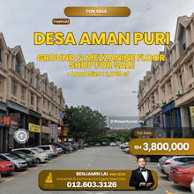 Desa Aman Puri Ground & Mezzanine Floor Shop For Sale