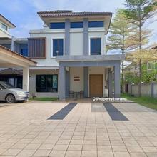 2 storey semi D house Ivory Villa  Perdana College Heights mantin