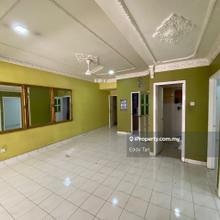 Pangsapuri Mawar Sentul 3 Rooms Partly Furnished For Rent near LRT MRT