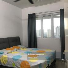Partly furnished unit for rent