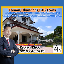 Taman Iskandar @ JB Town Corner Bungalow For Sale