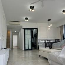 Renovated Unit with Private Closet, Partially Furnished White Theme