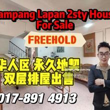 Kampung Lapan Freehold 2sty Terrace House For Sale