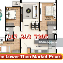 MRT Delima Jalan Ipoh Taman Wahyu Lakeville residence unit for auction