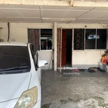 Single Storey Intermediate Terrace House For Sale! at Kenyalang
