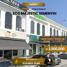 Eco Majestic, Semenyih Freehold 2sty Shop For Sale 