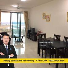 Teega @ Puteri Harbour one bedroom well kept unit, facing Singapore