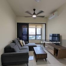 1 Plus 1 Bedrooms Fully furnished for rent.