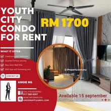 Youth City Nilai confo for rent