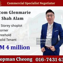 Corner, Facing Mainroad, Good For Investment! 