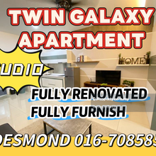 Twin Galaxy Residence/ Studio/ Fully Renovated Unit 
