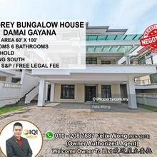 Damai gayana, freehold 2.5 sty bungalow lot, 60x100, facilities