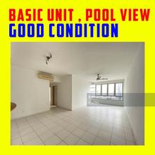 Basic unit , pool view , good condition