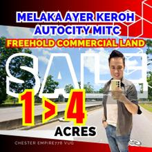 Freehold Commercial Land at Ayer Keroh Autocity near Tasik Utama Mitc