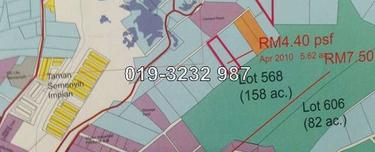 Industry Zone land for Sale, Semenyih  1