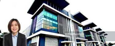 Pasir gudang harvest green 3 storey cluster factory for sale 1