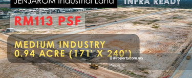 Jenjarom Industrial Land, 0.94 acres, Infra Ready, Jln Klang Banting 1