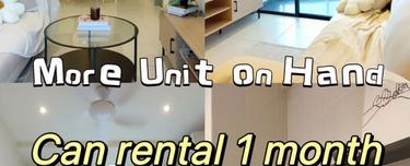Can Rental 1 month, more unit on hand 1
